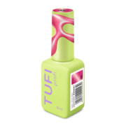 Гель-лак TUFI Profi Neon cat eye №55 Shock неоново-рожевий 10 мл, фото 2