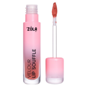 Помада матова оксамитова Zola Velour Lip Souffle 03 Toffee, фото 1