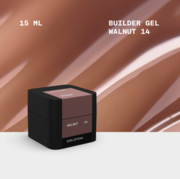 Гель моделирующий Biblioteka Builder Gel №14 Walnut Орех 15 мл, фото 3