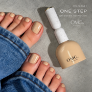 Гель-лак однофазный для педикюра OMG..My Darling One step №1 10 мл, фото 2