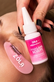 Пудра фіксуюча для ламінування вій Zola x Romashka Pink LamiSculpt 10 г, фото 3