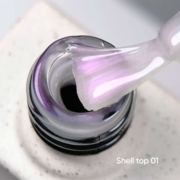 Топ Nails Of The Day Shell №01 фиолетовый 10 мл, фото 6