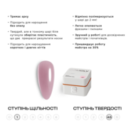 Гель моделирующий Gémely Fast Builder gel №037 15 мл, фото 2