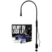 Лампа UV професійна 2 в 1 для ультрафіолетового нарощування вій Vilmy 5 W чорна, фото 7