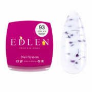 Гель моделюючий Edlen Builder Gel Flower yogurt з сухоцвітами №93 15 мл, фото 1