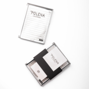 Вії-пучки Polena темно-коричневі 16 ліній 7D Mix B 0.07 8-12 мм, фото 1