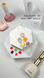 Молди силіконові OMG..My Darling Silicone 3D Nail Art Mold, фото 1