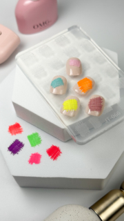 Молди силіконові OMG..My Darling Silicone 3D Nail Art Mold, фото 7