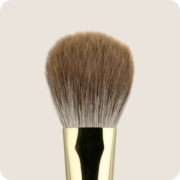 Кисточка косметическая №24 Davydenko beauty Velvet Touch для сухой коррекции и пудры, фото 2