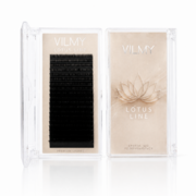 Вії Vilmy Lotus чорні 20 ліній Mix LD 0.07 7-17 мм, фото 1