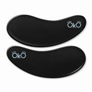 Патчі силіконові багаторазові OKO Lash&amp;Brow Black Pad 1 пара чорні, фото 1