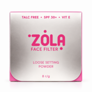 Пудра фіксуюча розсипна Zola Face Filter №01 Translucent Beige, фото 6