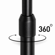 Лампа UV напольная для наращивания ресниц Platinum Ultra 5 W черная, фото 4