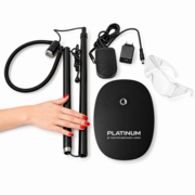 Лампа UV напольная для наращивания ресниц Platinum Ultra 5 W черная, фото 6