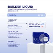Гель моделирующий Touch Builder liquid №18 15 мл, фото 4