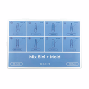 Форми верхні для нарощування нігтів Touch Mix 8 in 1 + mold 288 шт, фото 1