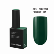 Гель-лак Biblioteka Duo №82 Forest Глибокий лісовий зелений 10 мл, фото 1