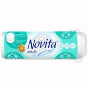Диски ватные косметические Novita Delicate 120 шт/уп, фото 1