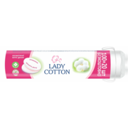 Диски ватные косметические Lady Cotton 100+20 шт/уп, фото 1