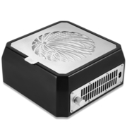 Вытяжка для маникюра Microstop Base с HEPA фильтром 56 W черная, фото 1
