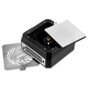 Вытяжка для маникюра Microstop Base с HEPA фильтром 56 W черная, фото 2