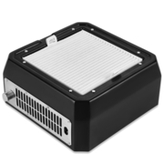 Вытяжка для маникюра Microstop Base с HEPA фильтром 56 W черная, фото 3