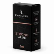 Клей для наращивания ресниц Emmiliss Strong 0.5 с 3 мл прозрачный, фото 1