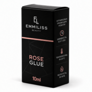 Клей для наращивания ресниц Emmiliss Rose 0.5-1 с 10 мл черный, фото 1