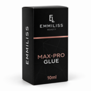 Клей для наращивания ресниц Emmiliss Max-Pro мгновенное сцепление 10 мл черный, фото 4
