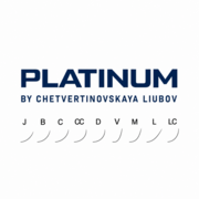 Вії Platinum чорні 24 ліній M 0.07 8 мм, фото 2