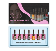 Набор хны OKO Lash&amp;Brow Powder 7 шт по 5 г УЦЕНКА срок годности до 11.2026, фото 1