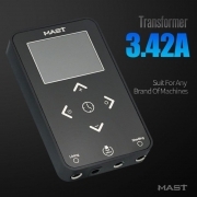 Блок живлення для тату машин Mast Touch Power P1118-1, чорний, фото 3