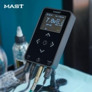 Блок живлення для тату машин Mast Touch Power P1118-1, чорний, фото 4