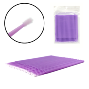 Мікробраші в пакеті головка маленька, світло-фіолетові (100шт), фото 1