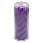 Мікробраші в тубі (100 шт), фіолетові, фото 1