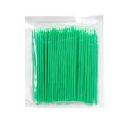 Мікробраші в пакеті головка середня, світло-зелені (100шт), фото 3