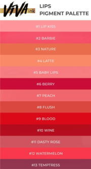 Пігмент Viva Lips 2 Barbie для перманентного макіяжу 6 мл, фото 5