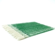 Макробраші глітерні в пакеті, зелені (50шт/уп), фото 4