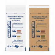 Пакети для стерилізації ProSteril, 75*150 PK W, Білий Крафт (100шт/уп), фото 2