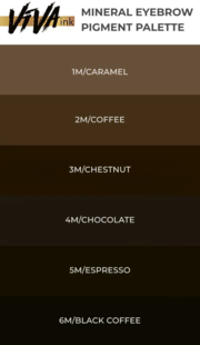 Пігмент Viva Brows M1 Caramel для перманентного макіяжу, 6мл, фото 2