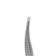 Пінцет для брів Staleks Classic 12 TYPE 3 широкі скошені кромки, фото 3
