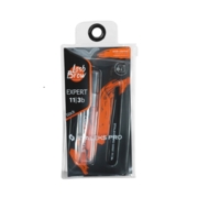 Пінцет для брів Staleks Expert 11 TYPE 3b широкі скошені кромки чорний, фото 2