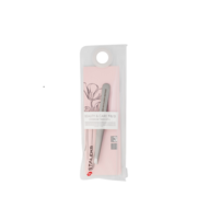 Пінцет для брів Staleks Beauty&amp;Care 10 TYPE 3 широкі скошені кромки, фото 2