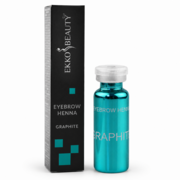 Хна для брів Ekkobeauty Graphite, 5 мл, фото 1