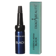 Хна для бровей Ekko Beauty Black, 5 мл, фото 1