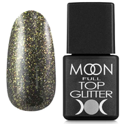 Топ Moon Full Glitter №02 (Gold), 8 мл, фото 1