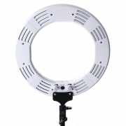 Лампа кільцева LED 34,5 см 60W, біла, фото 1