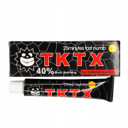 Крем-анестетик TKTX 40% 10г, чорний, фото 3