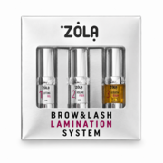 Набор составов для ламинирования Zola Brow&amp;Lash Lamination System №1,2,3 по 10  мл, фото 2