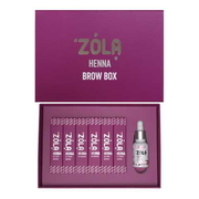 Набор хны Zola Henna Box, 10  г*6 шт, фото 1